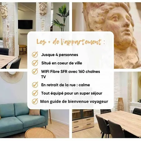 Appart De Charme 2-4 Pers / Wifi Apartment